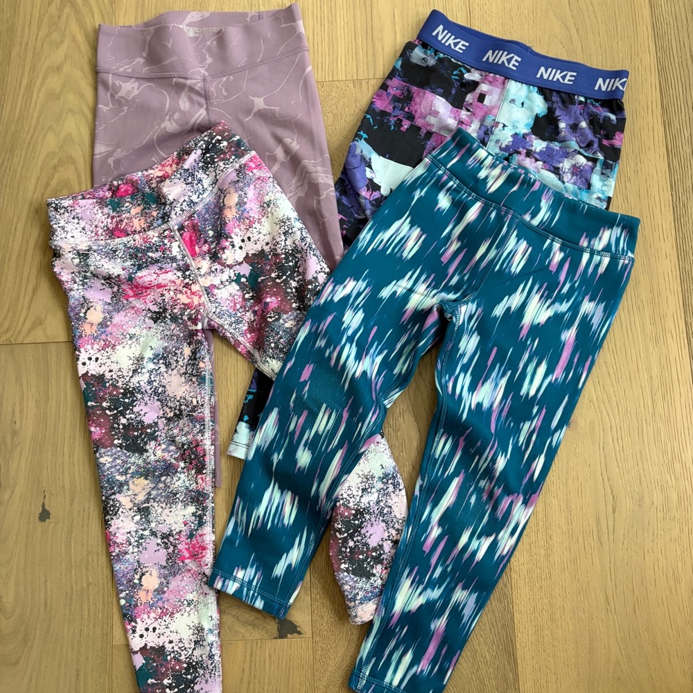 4 pairs of leggings size 6